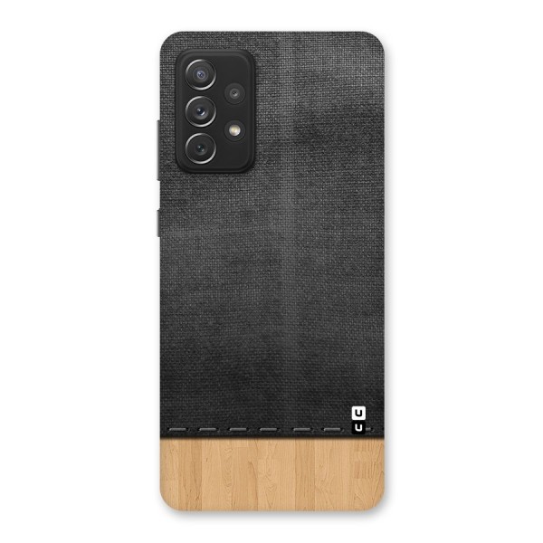 Bicolor Wood Texture Back Case for Galaxy A72