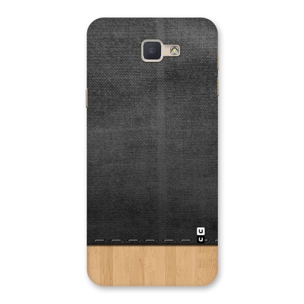 Bicolor Wood Texture Back Case for Galaxy J5 Prime
