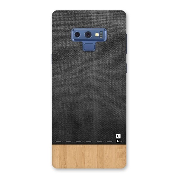 Bicolor Wood Texture Back Case for Galaxy Note 9
