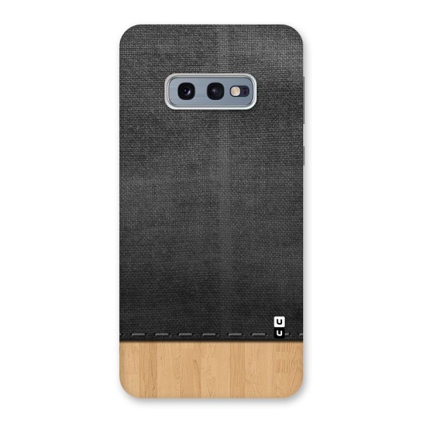 Bicolor Wood Texture Back Case for Galaxy S10e