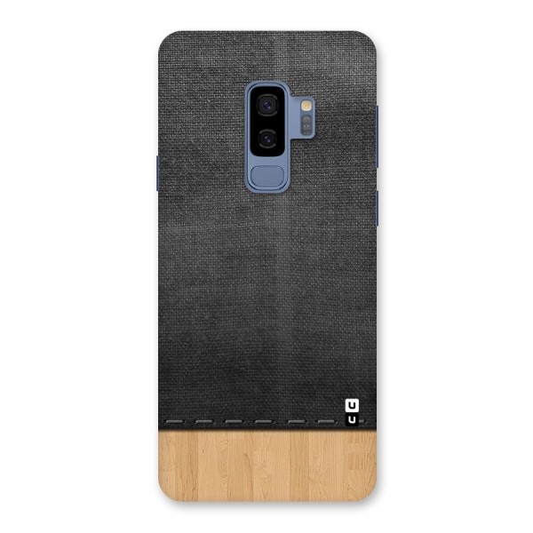 Bicolor Wood Texture Back Case for Galaxy S9 Plus