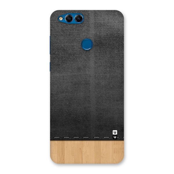 Bicolor Wood Texture Back Case for Honor 7X
