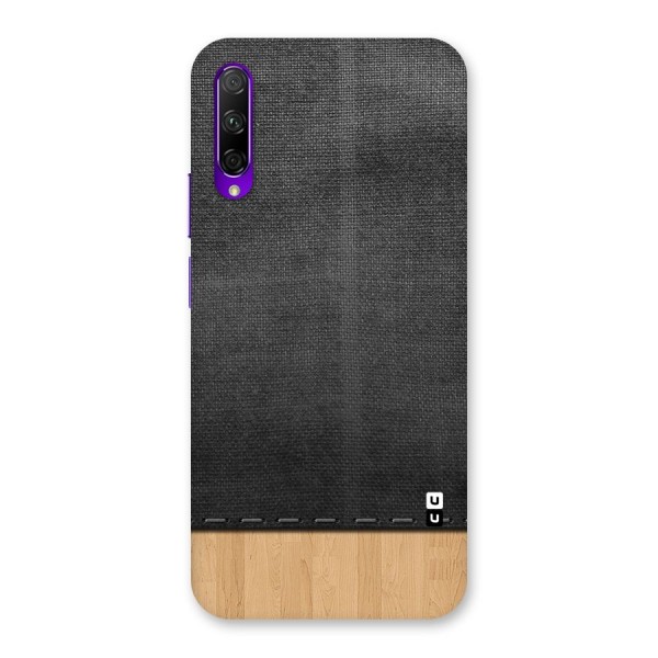 Bicolor Wood Texture Back Case for Honor 9X Pro
