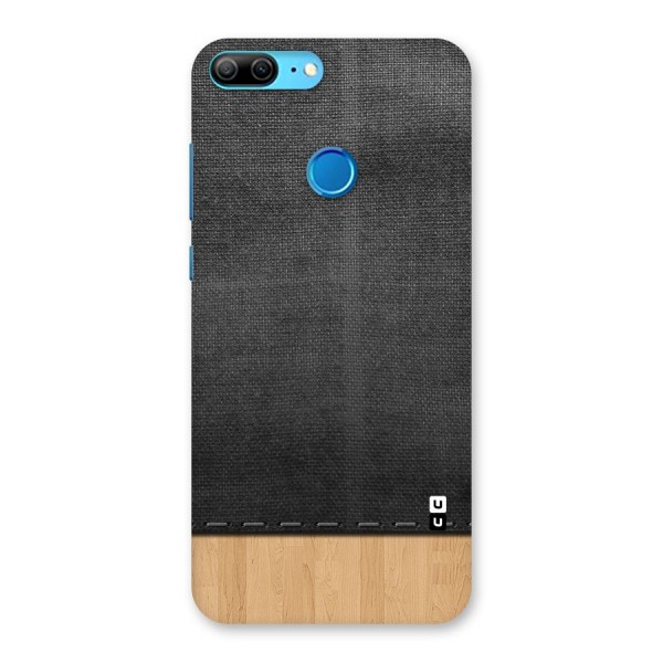 Bicolor Wood Texture Back Case for Honor 9 Lite