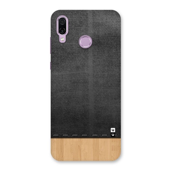 Bicolor Wood Texture Back Case for Honor Play