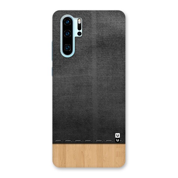 Bicolor Wood Texture Back Case for Huawei P30 Pro