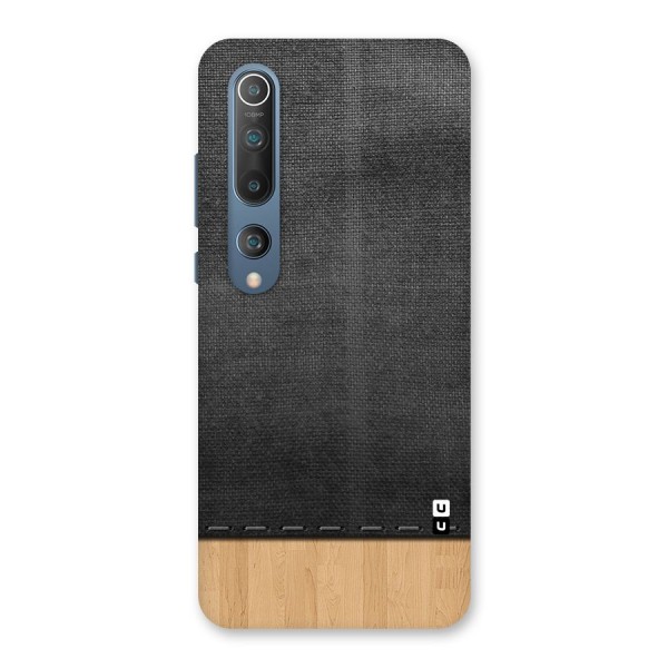 Bicolor Wood Texture Back Case for Mi 10