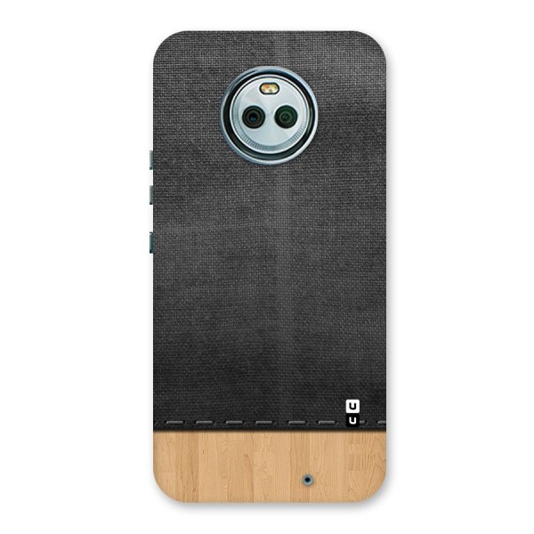 Bicolor Wood Texture Back Case for Moto X4