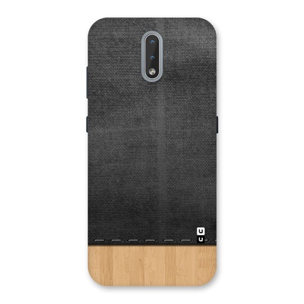 Bicolor Wood Texture Back Case for Nokia 2.3