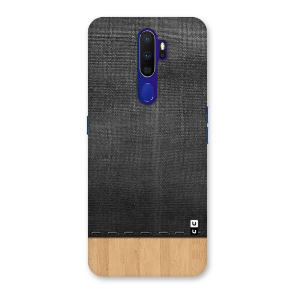 Bicolor Wood Texture Back Case for Oppo A9 (2020)