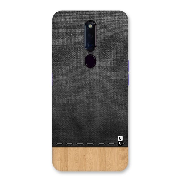 Bicolor Wood Texture Back Case for Oppo F11 Pro