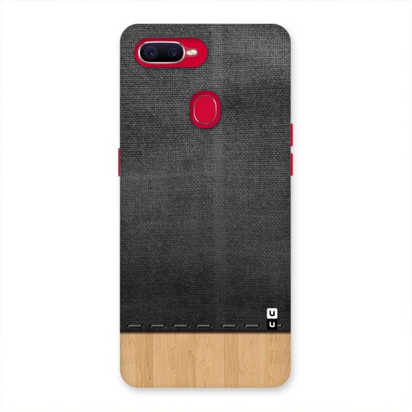 Bicolor Wood Texture Back Case for Oppo F9 Pro