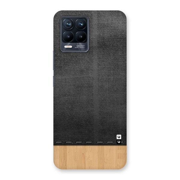 Bicolor Wood Texture Back Case for Realme 8 Pro