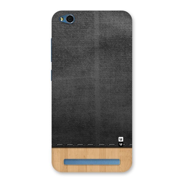 Bicolor Wood Texture Back Case for Redmi 5A