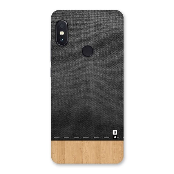 Bicolor Wood Texture Back Case for Redmi Note 5 Pro