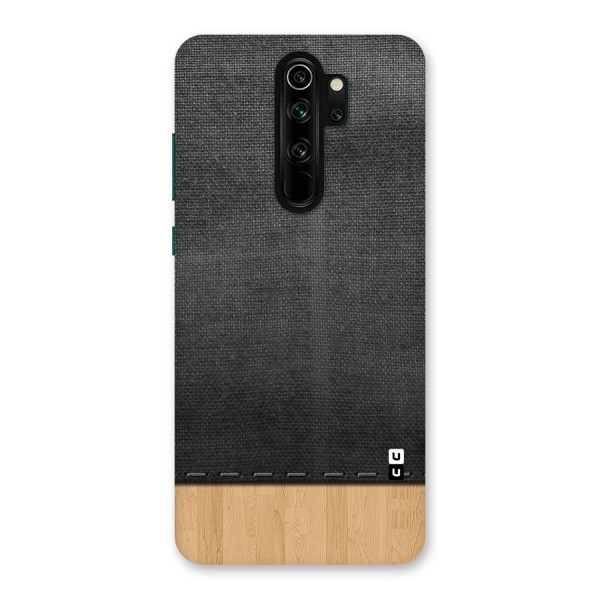 Bicolor Wood Texture Back Case for Redmi Note 8 Pro