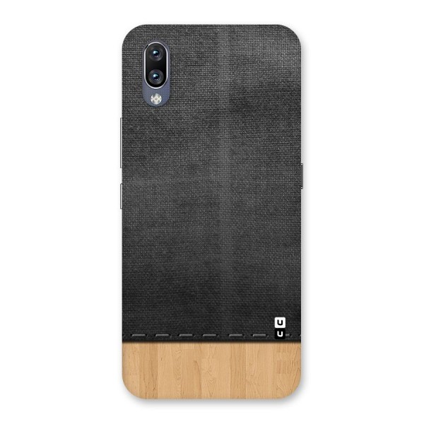 Bicolor Wood Texture Back Case for Vivo NEX