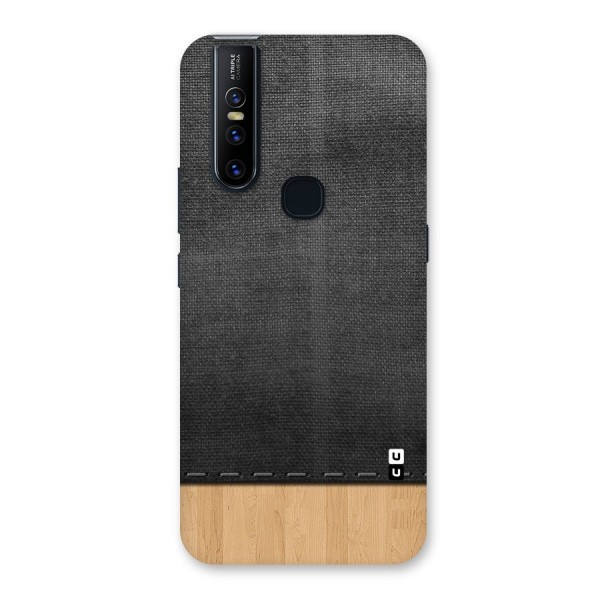 Bicolor Wood Texture Back Case for Vivo V15