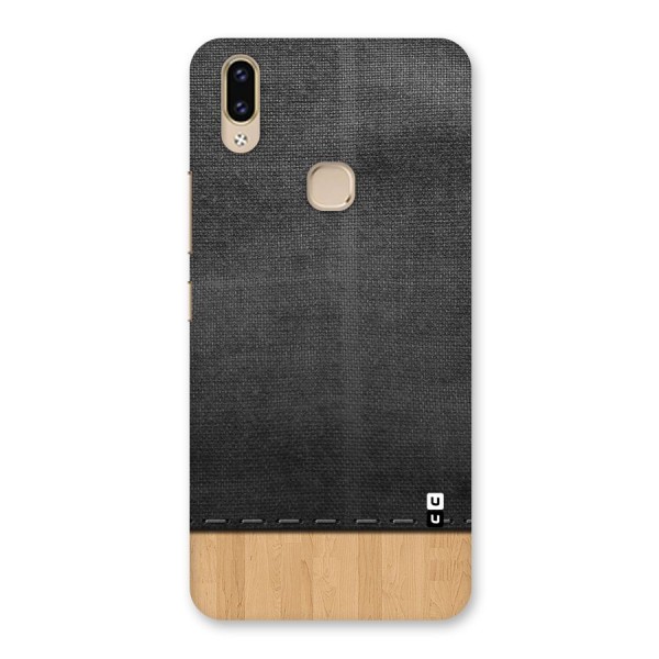 Bicolor Wood Texture Back Case for Vivo V9