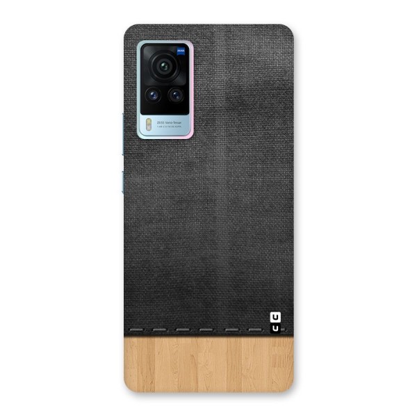 Bicolor Wood Texture Back Case for Vivo X60 Pro