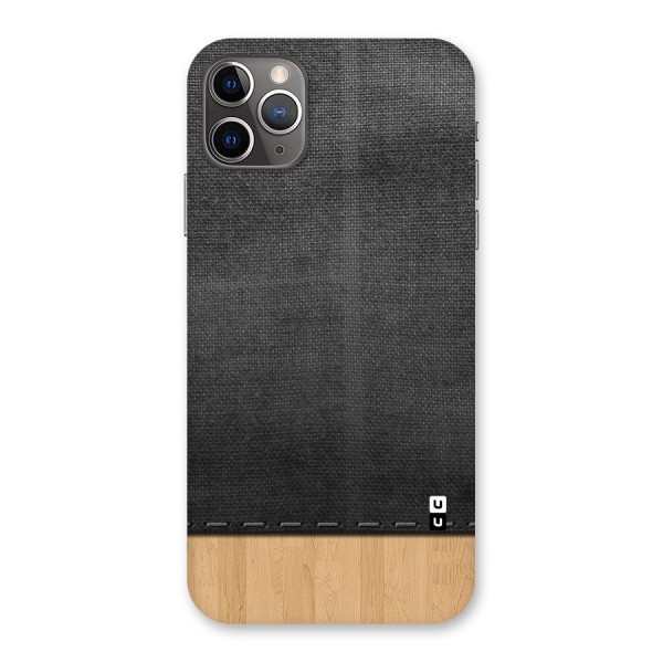 Bicolor Wood Texture Back Case for iPhone 11 Pro Max