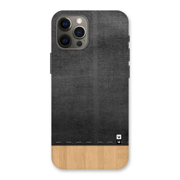 Bicolor Wood Texture Back Case for iPhone 12 Pro Max