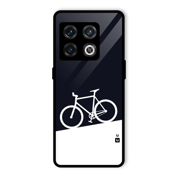 Bicycle Minimal Art Glass Back Case for OnePlus 10 Pro 5G