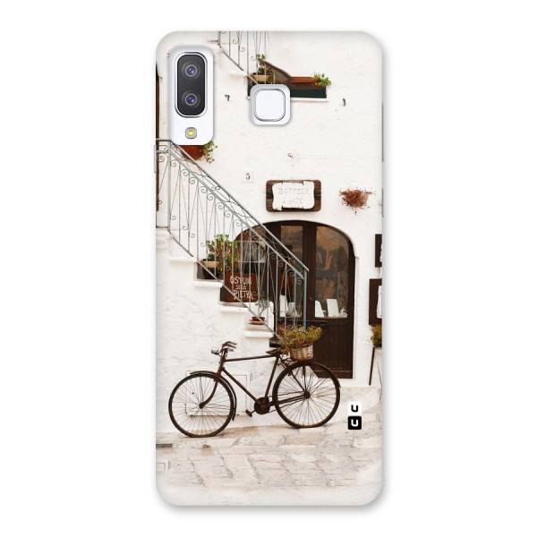 Bicycle Wall Back Case for Galaxy A8 Star