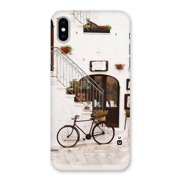 Bicycle Wall Back Case for iPhone XS