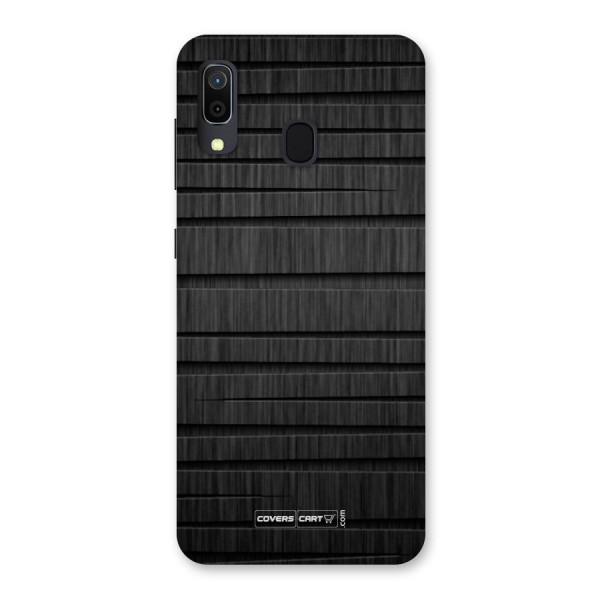 Black Abstract Back Case for Galaxy A30