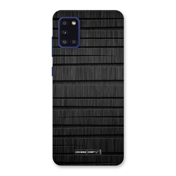 Black Abstract Back Case for Galaxy A31