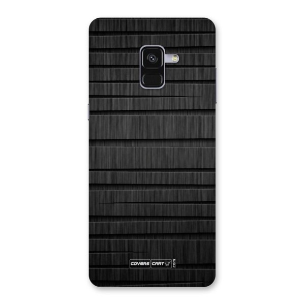 Black Abstract Back Case for Galaxy A8 Plus