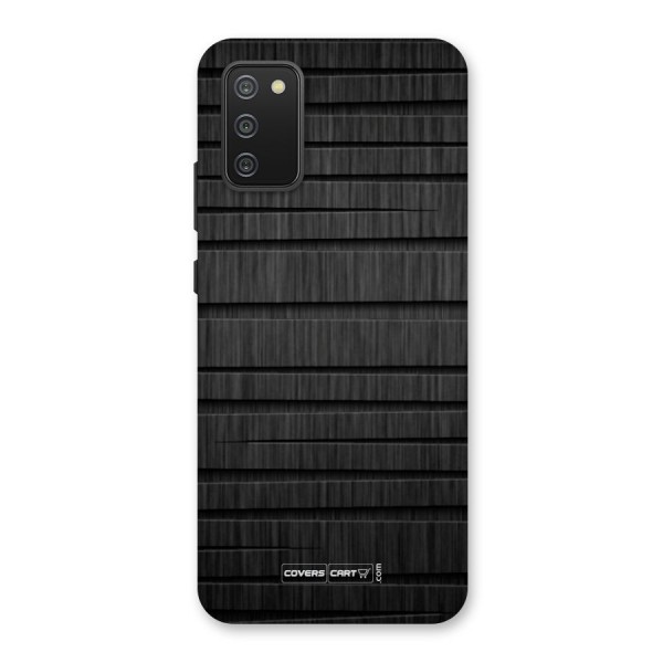 Black Abstract Back Case for Galaxy M02s