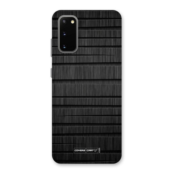 Black Abstract Back Case for Galaxy S20