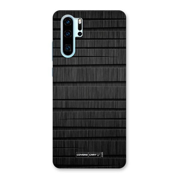 Black Abstract Back Case for Huawei P30 Pro
