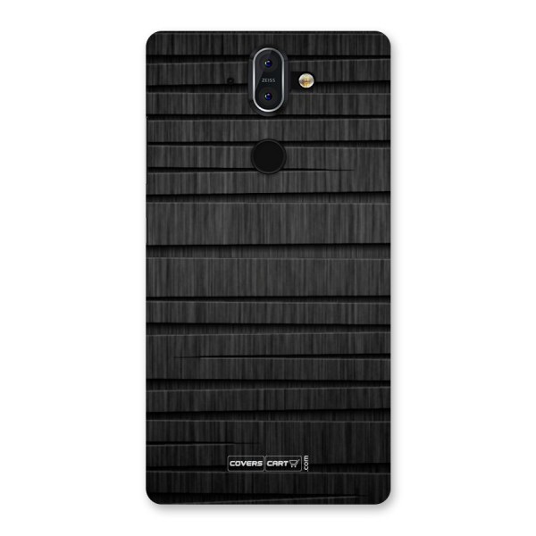 Black Abstract Back Case for Nokia 8 Sirocco