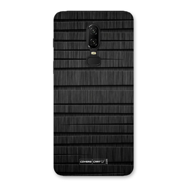 Black Abstract Back Case for OnePlus 6