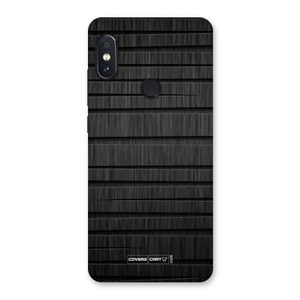 Black Abstract Back Case for Redmi Note 5 Pro