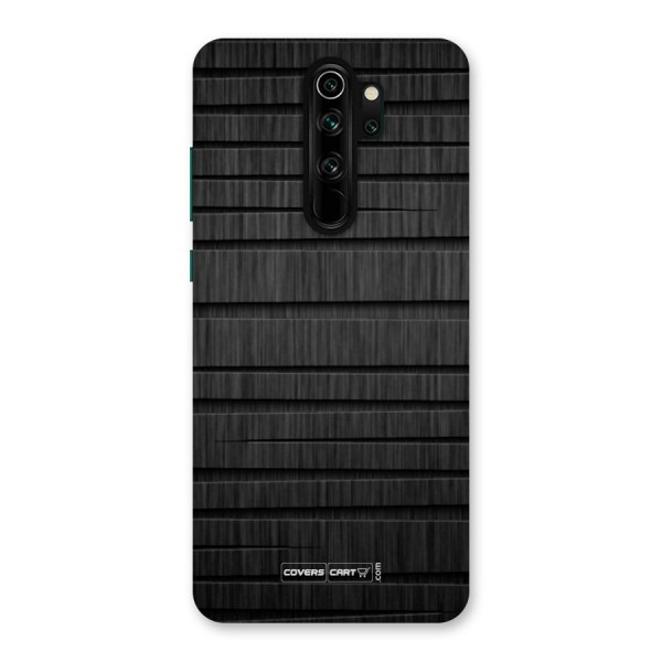 Black Abstract Back Case for Redmi Note 8 Pro