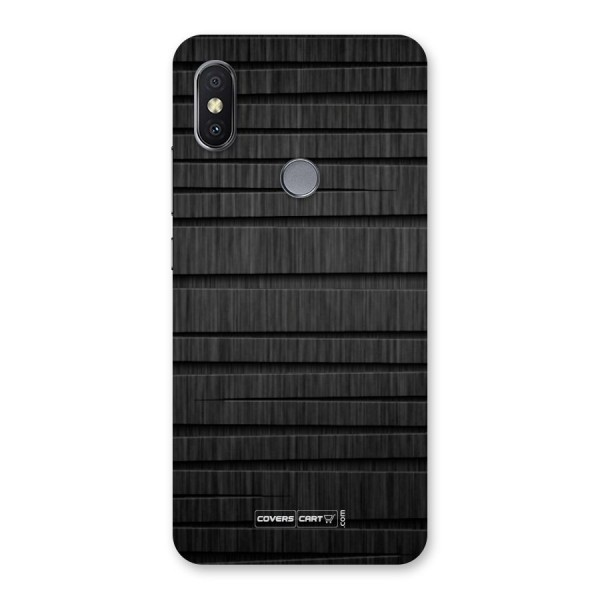 Black Abstract Back Case for Redmi Y2
