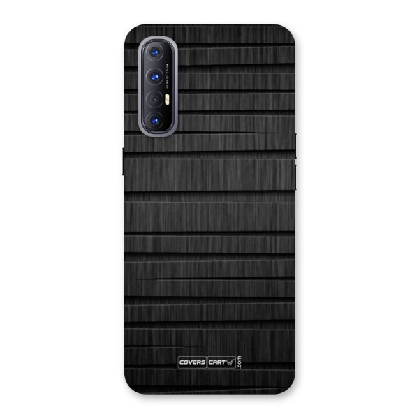 Black Abstract Back Case for Reno3 Pro