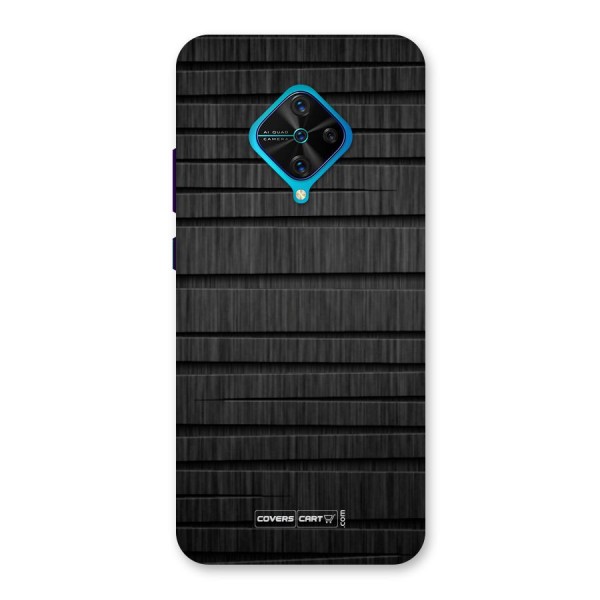Black Abstract Back Case for Vivo S1 Pro