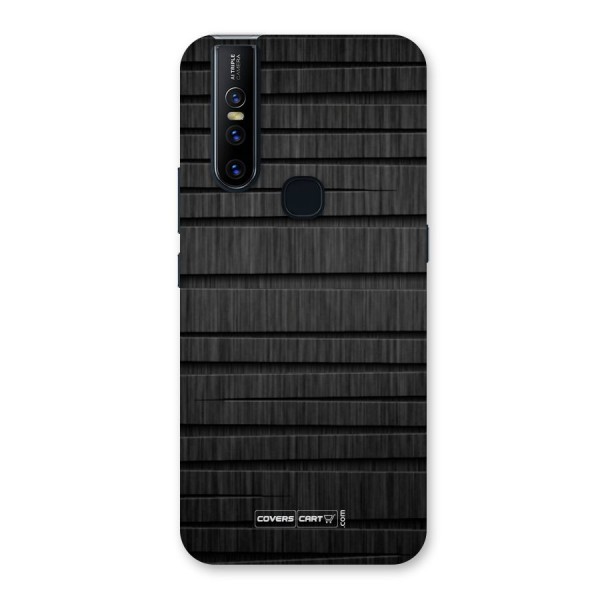 Black Abstract Back Case for Vivo V15
