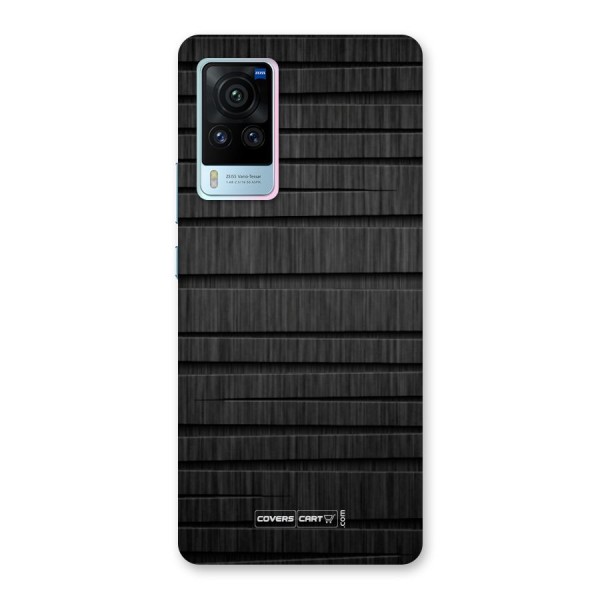 Black Abstract Back Case for Vivo X60 Pro