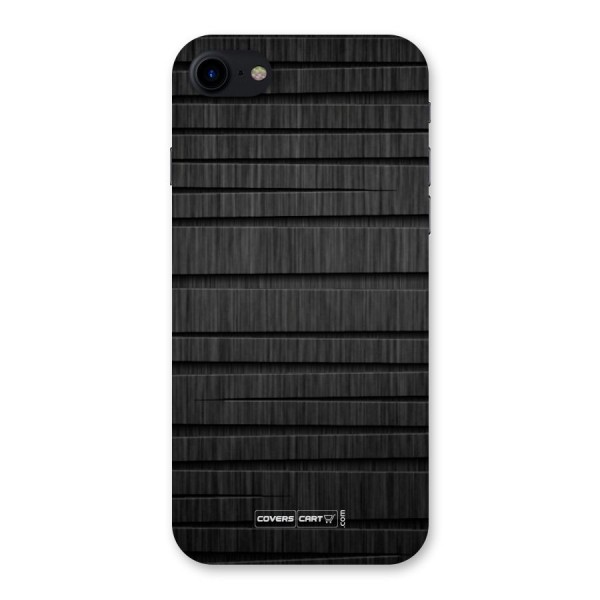 Black Abstract Back Case for iPhone SE 2020