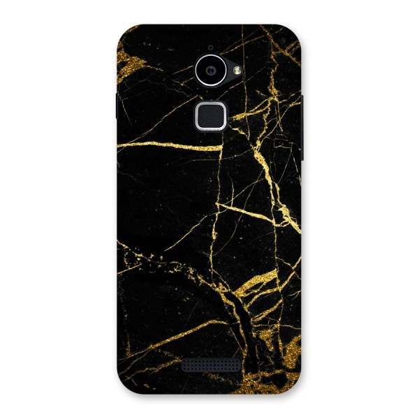 Black And Gold Design Back Case for Coolpad Note 3 Lite