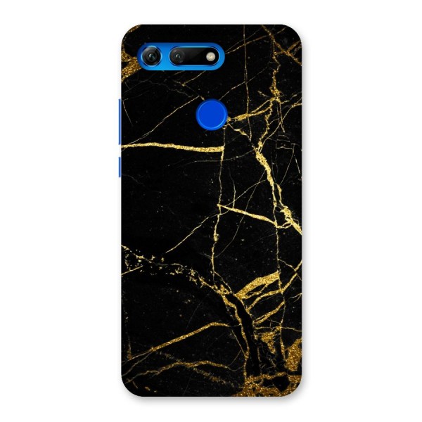 Black And Gold Design Back Case for Honor View 20