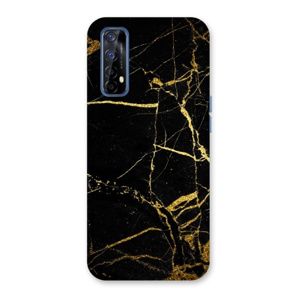 Black And Gold Design Back Case for Realme 7