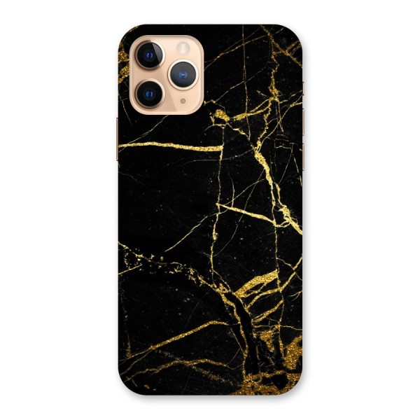Black And Gold Design Back Case for iPhone 11 Pro