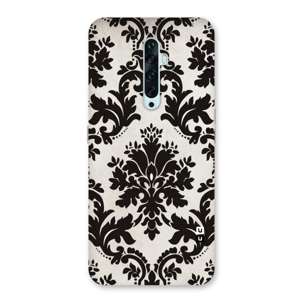 Black Beauty Back Case for Oppo Reno2 F